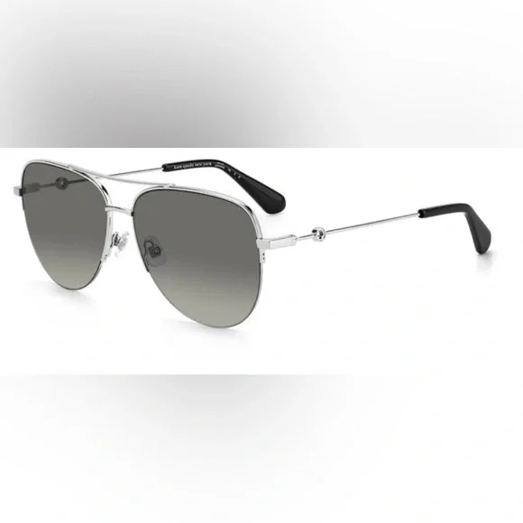Kate Spade 60MM Maisie Aviator Polarized Sunglasses display picture 2